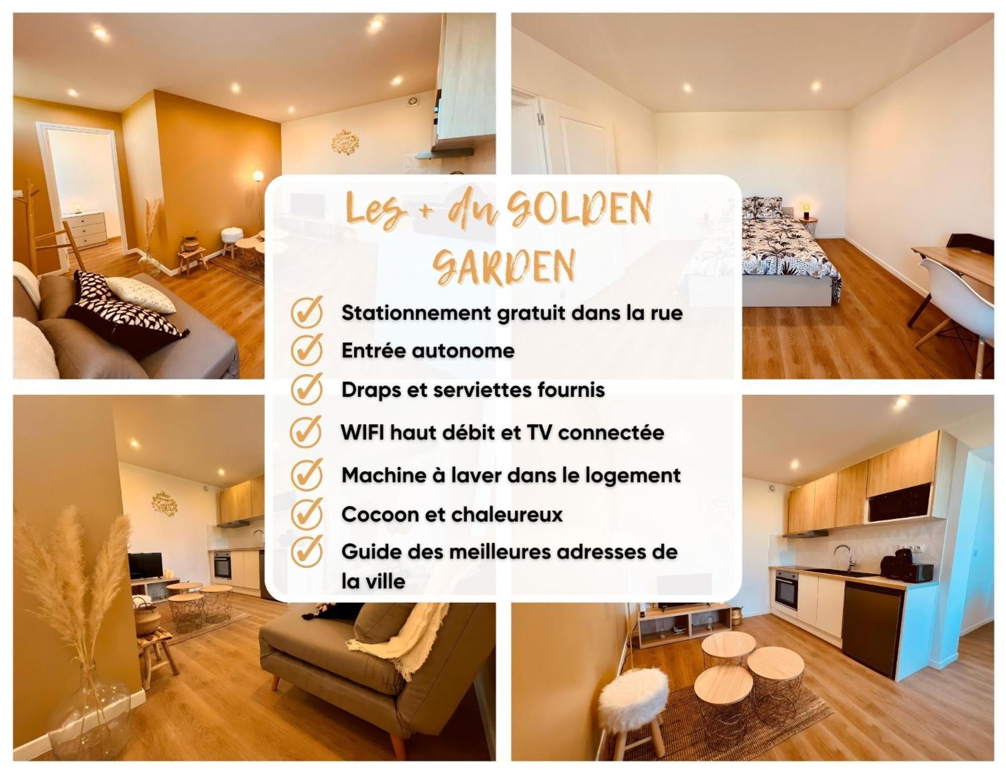 Le Golden Garden - Home Homy Montlucon Exterior photo